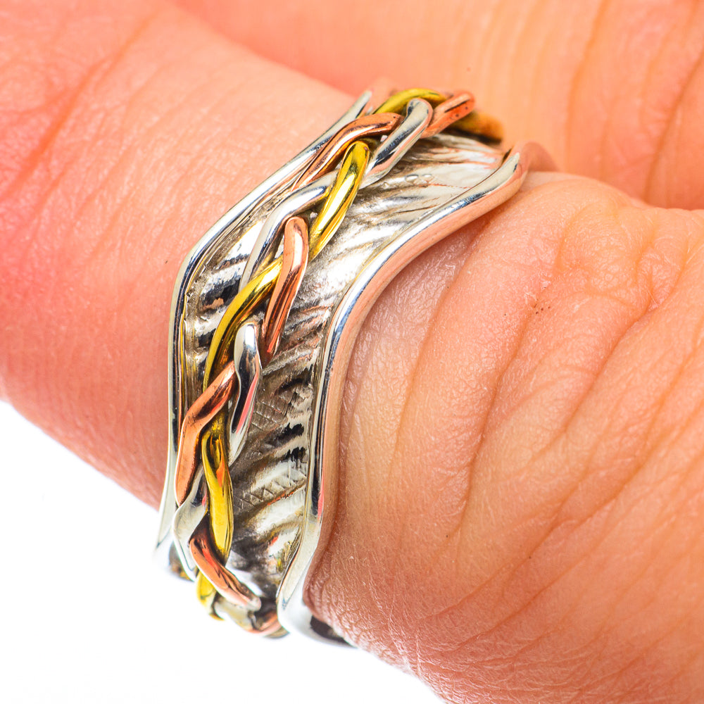 Meditation Spinner Rings handcrafted by Anasilvercos - RING64714