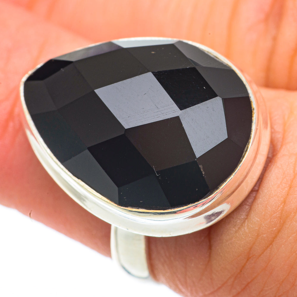 Black Onyx Rings handcrafted by Anasilvercos - RING64716