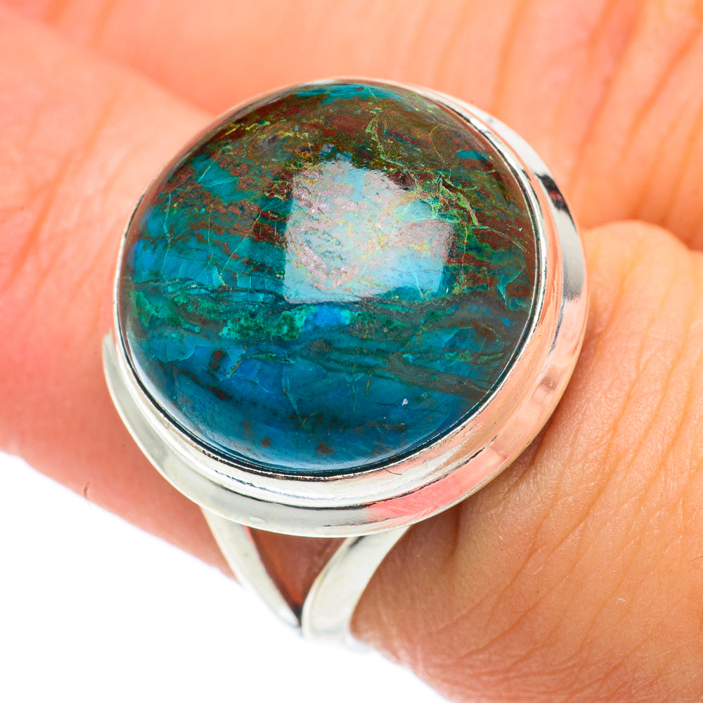 Shattuckite Rings handcrafted by Anasilvercos - RING64729