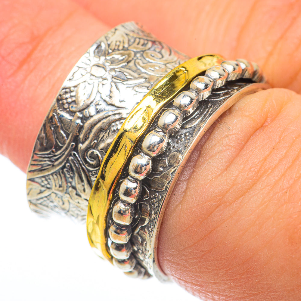Meditation Spinner Rings handcrafted by Anasilvercos - RING64745