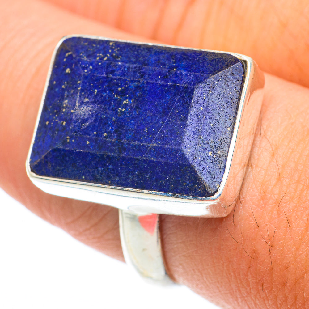 Lapis Lazuli Rings handcrafted by Anasilvercos - RING64784