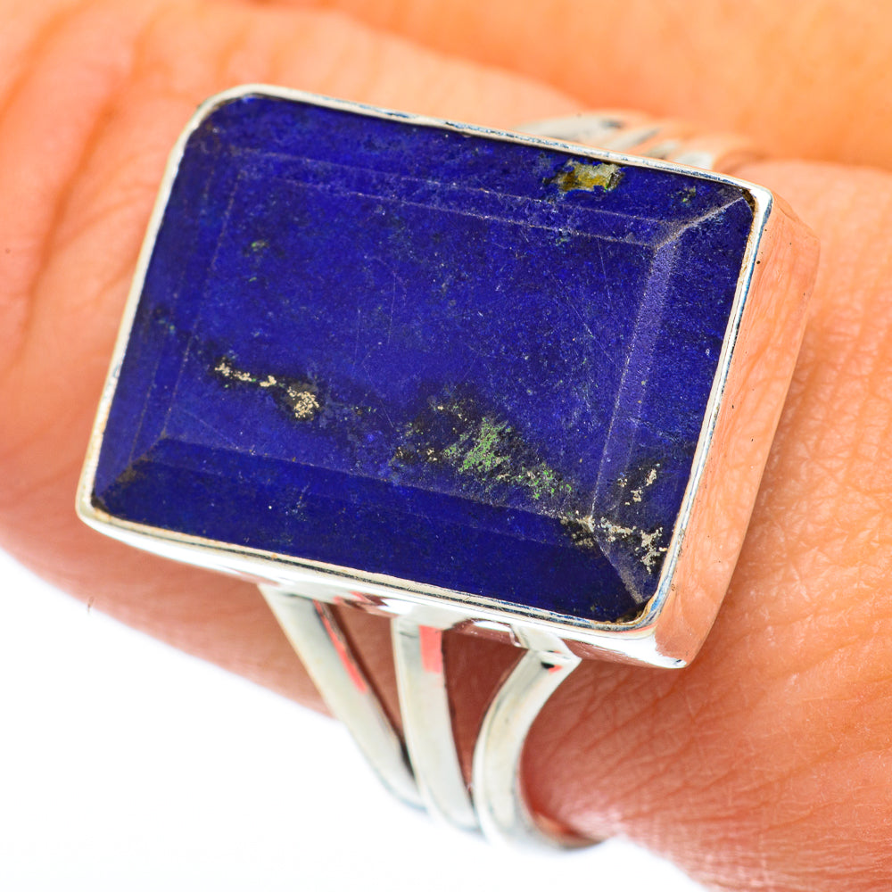 Lapis Lazuli Rings handcrafted by Anasilvercos - RING64807