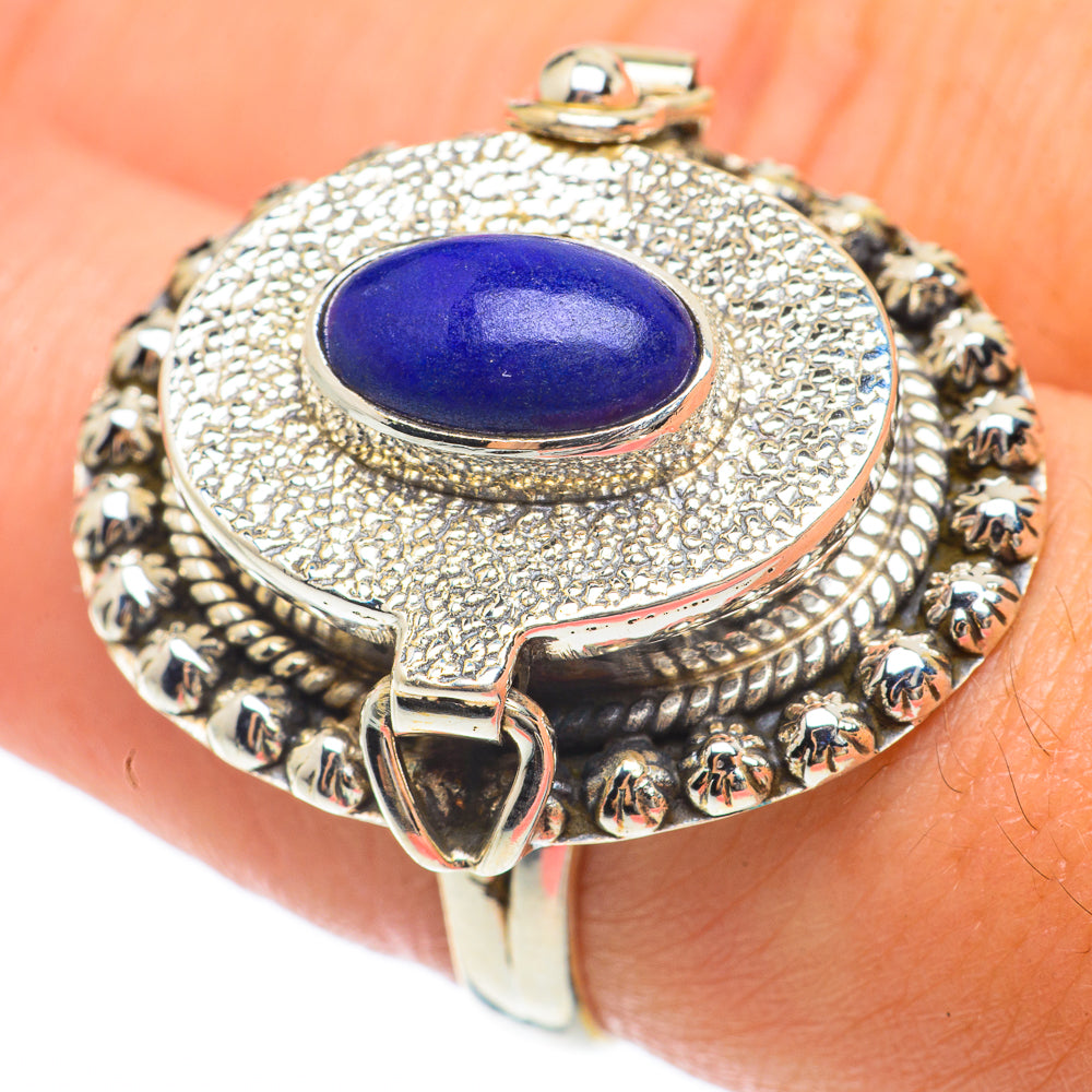 Lapis Lazuli Rings handcrafted by Anasilvercos - RING64861