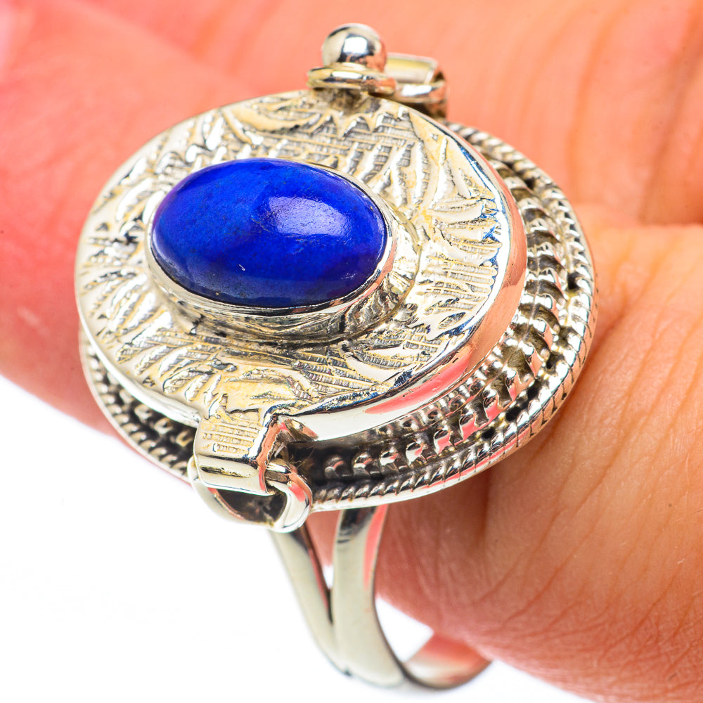 Lapis Lazuli Rings handcrafted by Anasilvercos - RING64885