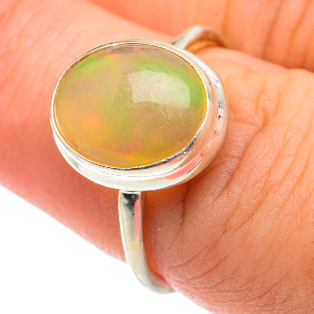 Ethiopian Opal Rings handcrafted by Anasilvercos - RING64908