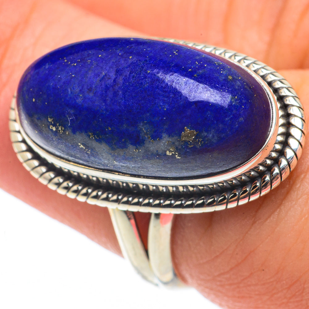 Lapis Lazuli Rings handcrafted by Anasilvercos - RING64910