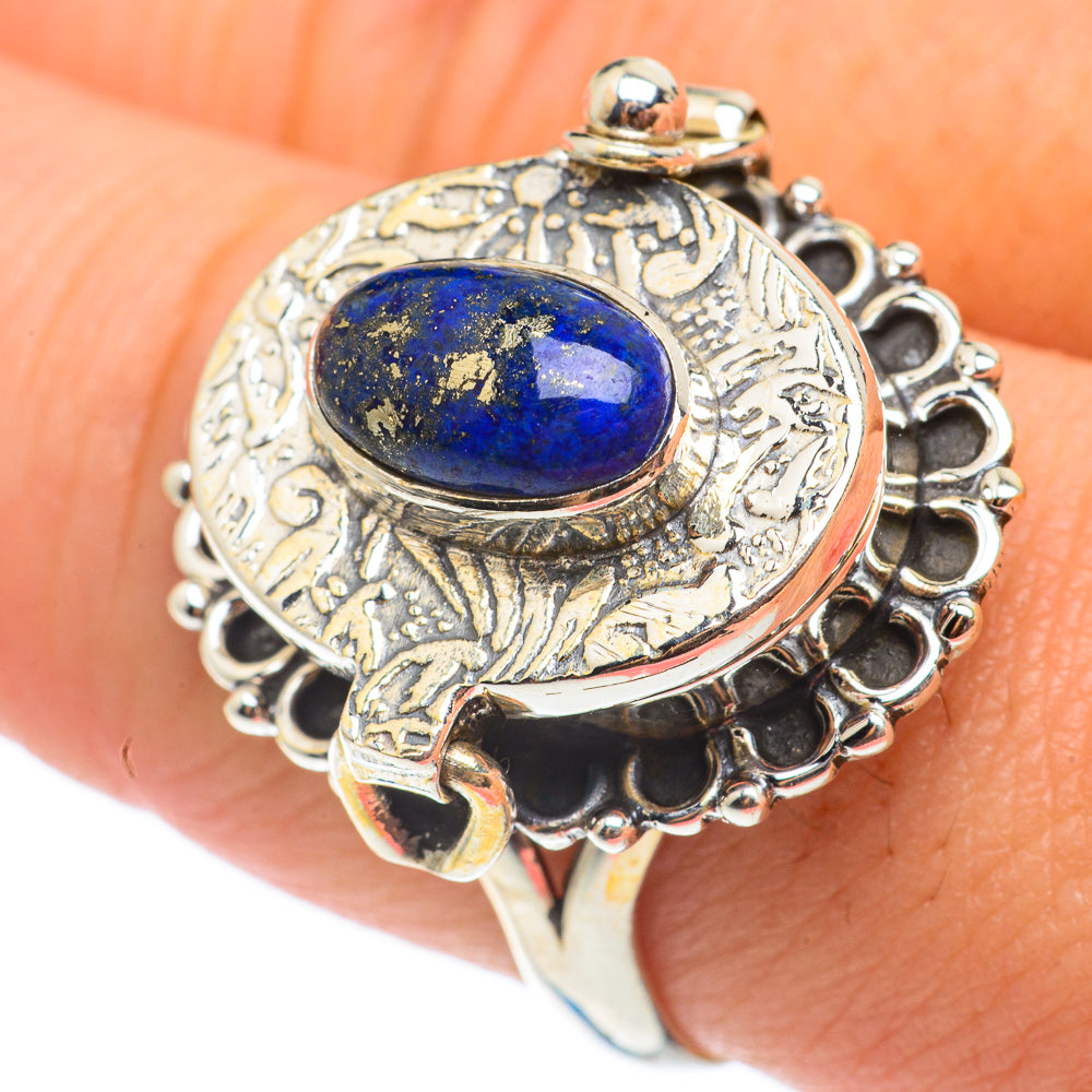 Lapis Lazuli Rings handcrafted by Anasilvercos - RING64937