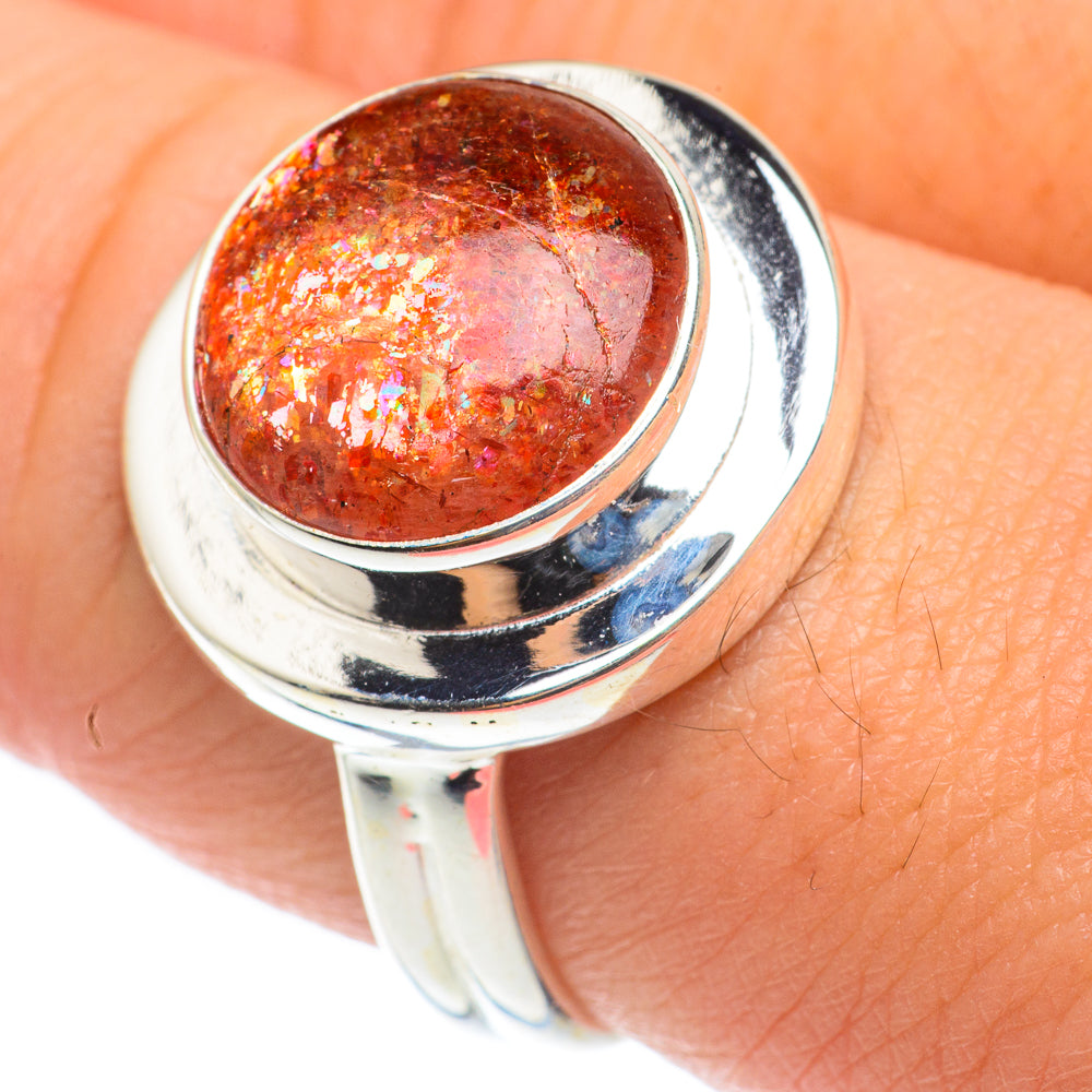 Sunstone Rings handcrafted by Anasilvercos - RING64943