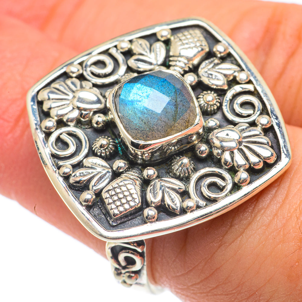 Labradorite Rings handcrafted by Anasilvercos - RING64960