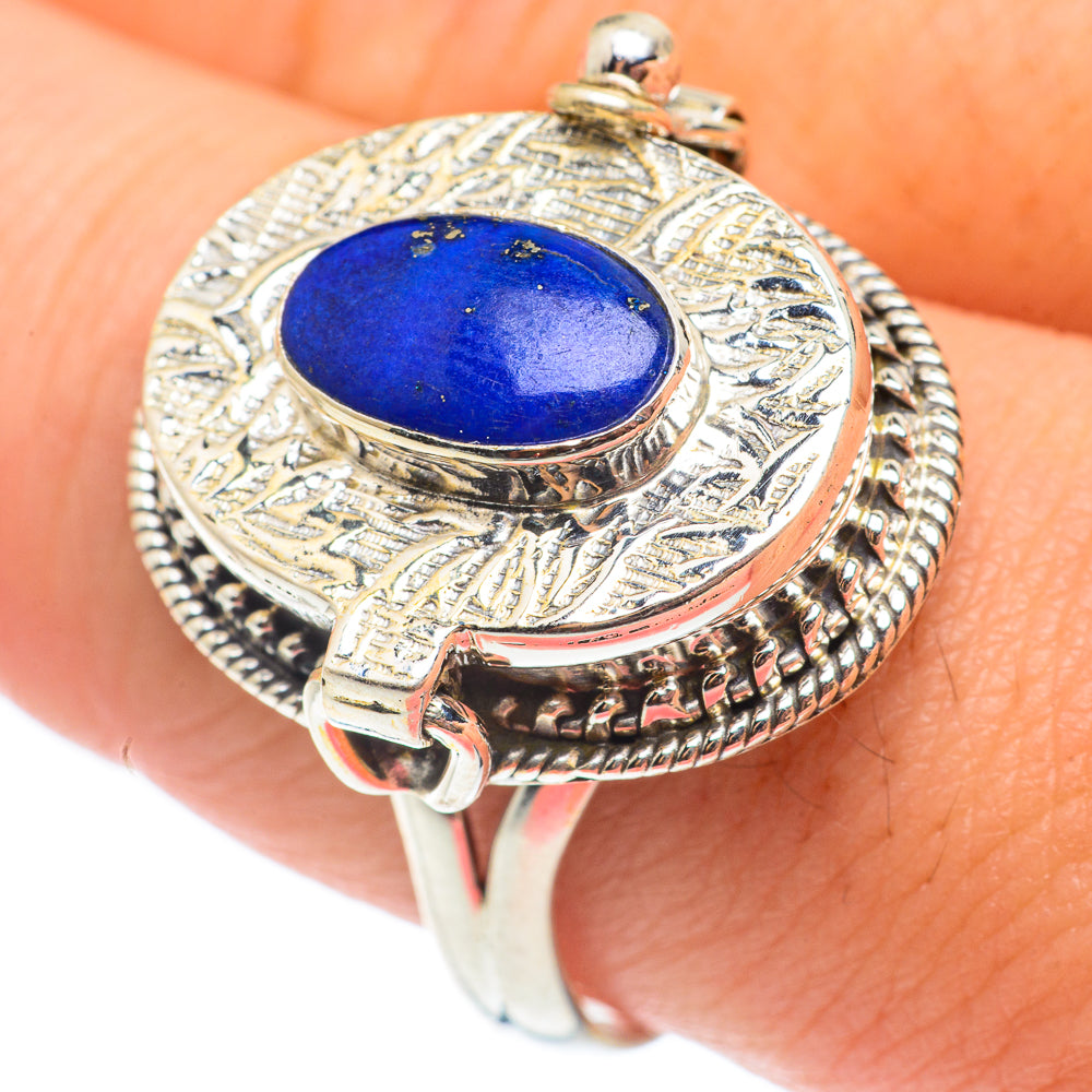 Lapis Lazuli Rings handcrafted by Anasilvercos - RING64982