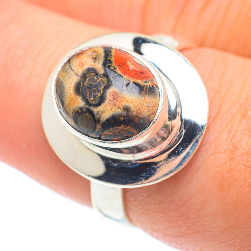 Poppy Jasper Rings handcrafted by Anasilvercos - RING64985