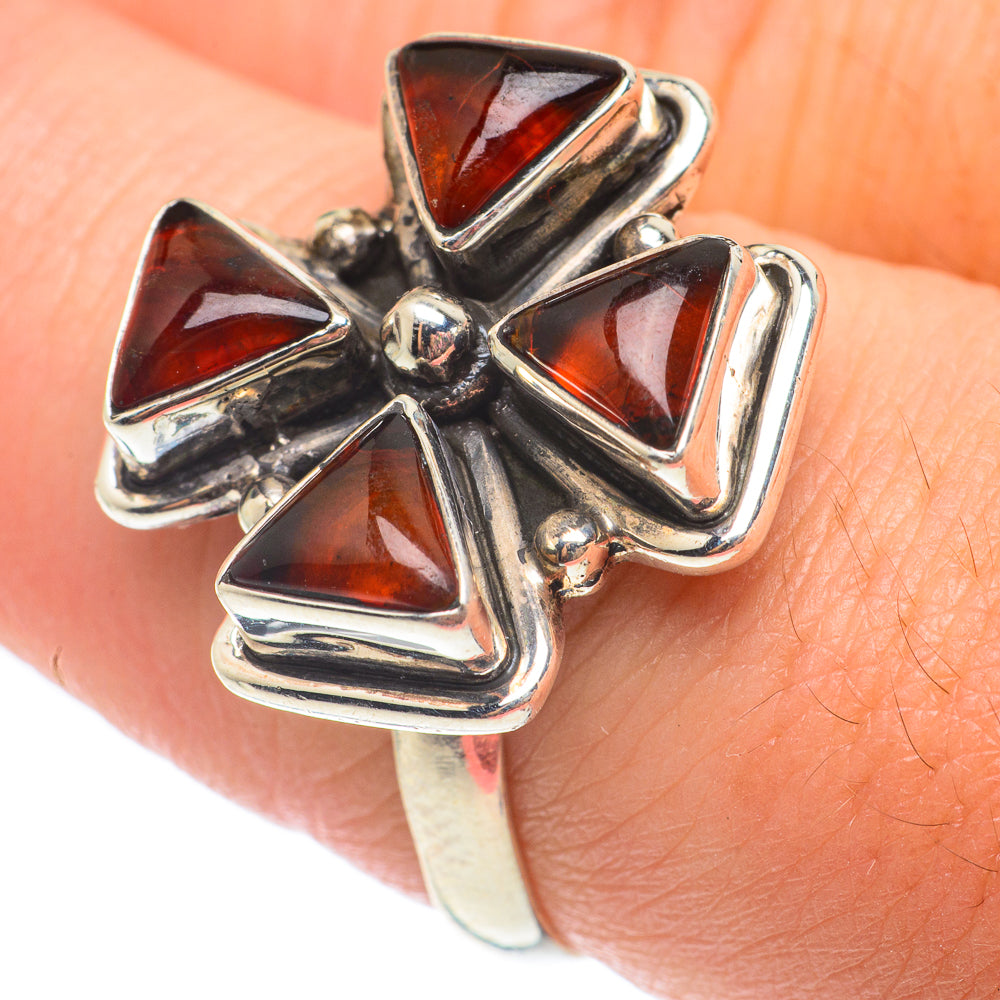 Carnelian Rings handcrafted by Anasilvercos - RING65010