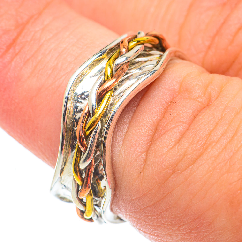 Meditation Spinner Rings handcrafted by Anasilvercos - RING65033