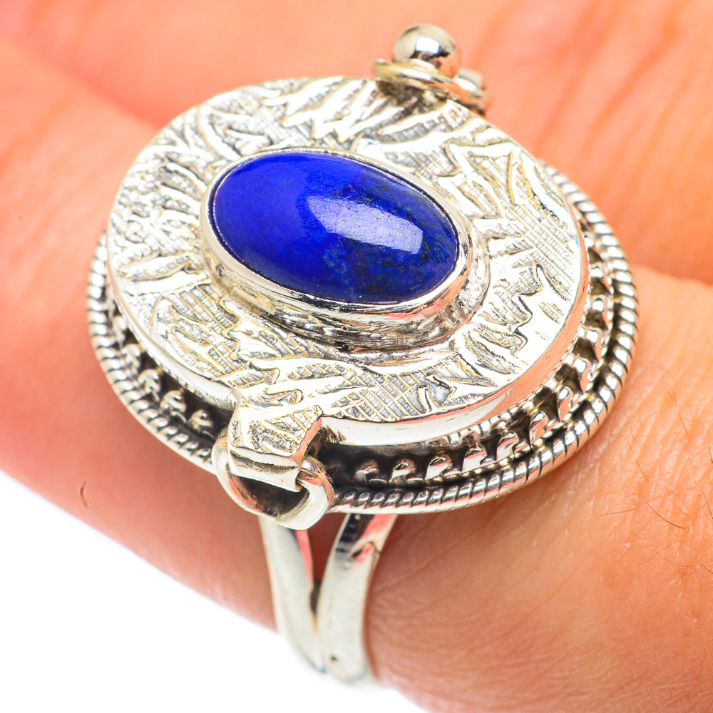 Lapis Lazuli Rings handcrafted by Anasilvercos - RING65061