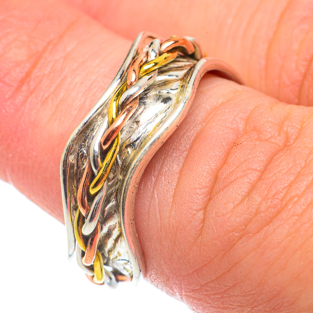 Meditation Spinner Rings handcrafted by Anasilvercos - RING65086