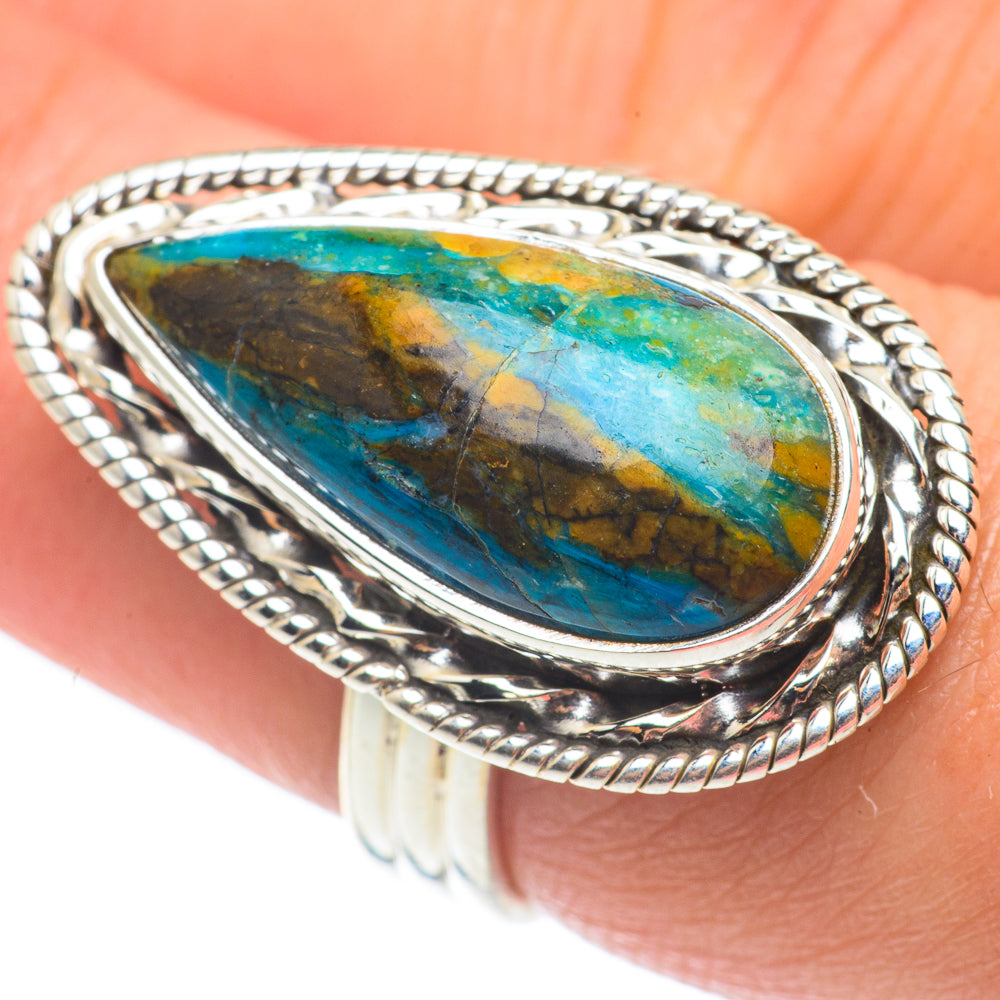 Peruvian Opal Rings handcrafted by Anasilvercos - RING65093