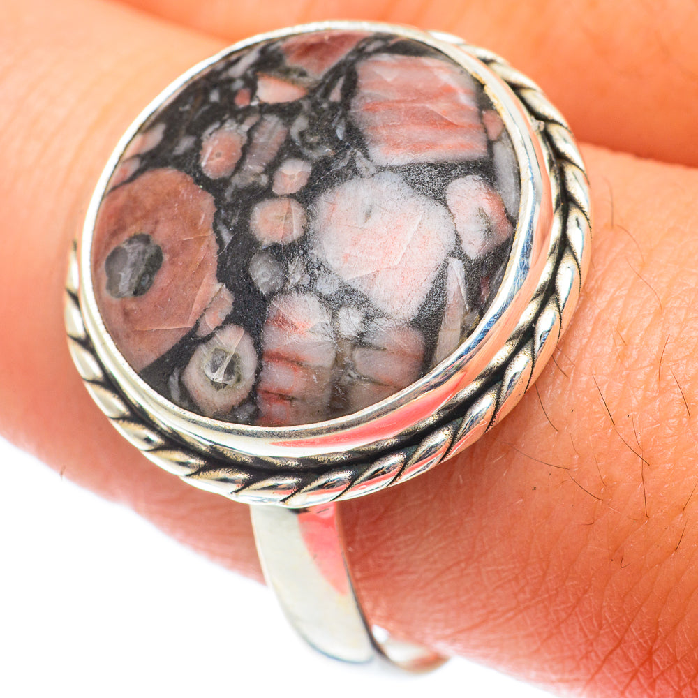 Crinoid Fossil Rings handcrafted by Anasilvercos - RING65097