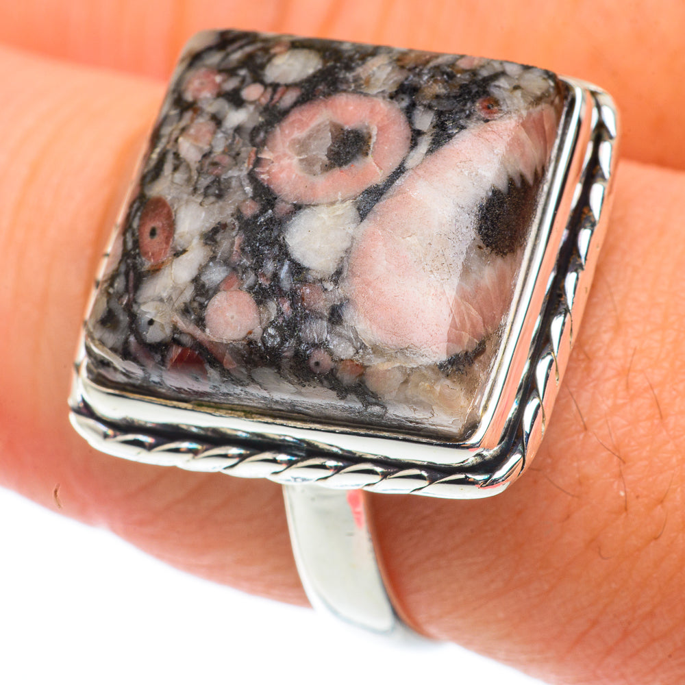Crinoid Fossil Rings handcrafted by Anasilvercos - RING65157