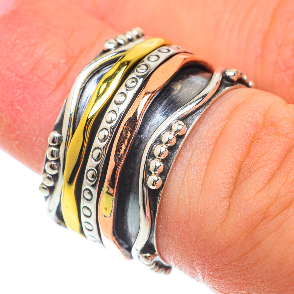 Meditation Spinner Rings handcrafted by Anasilvercos - RING65167
