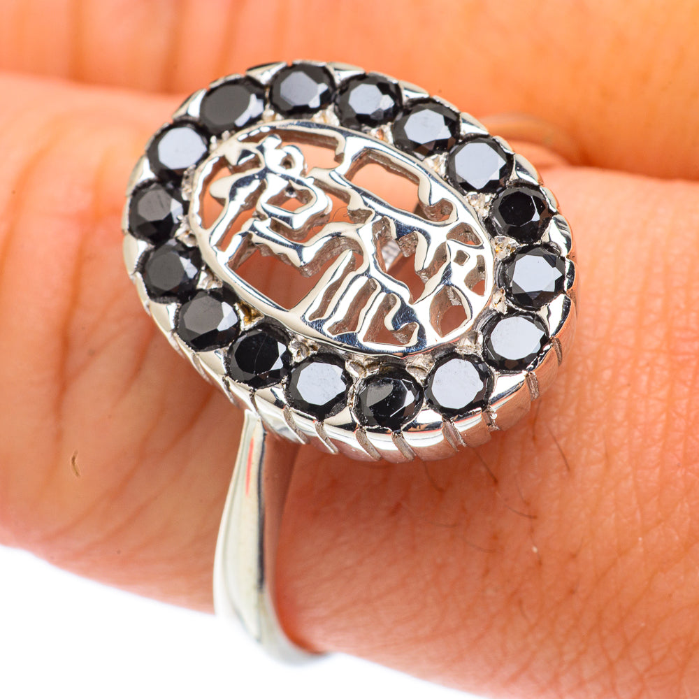 Black Onyx Rings handcrafted by Anasilvercos - RING65170