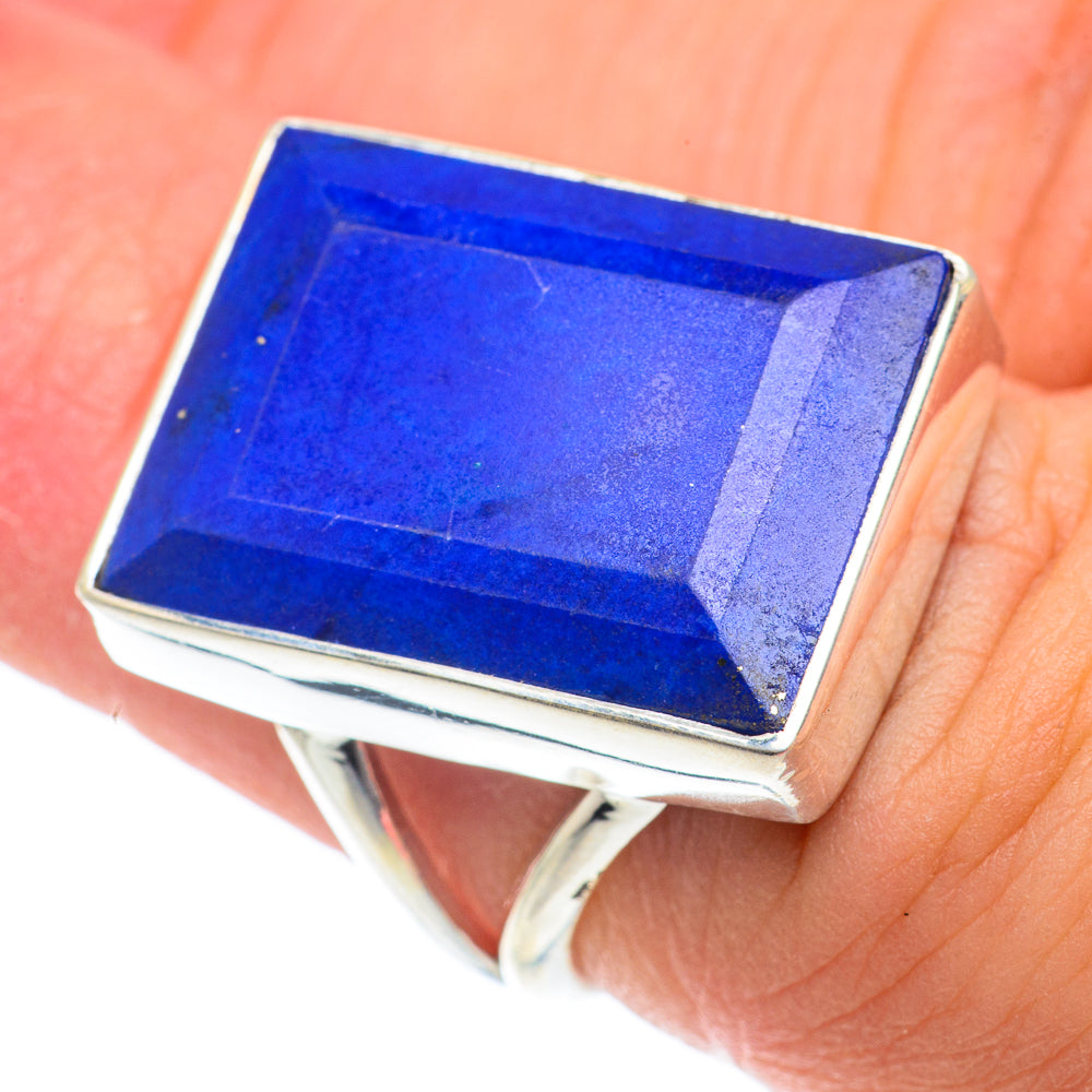 Lapis Lazuli Rings handcrafted by Anasilvercos - RING65181