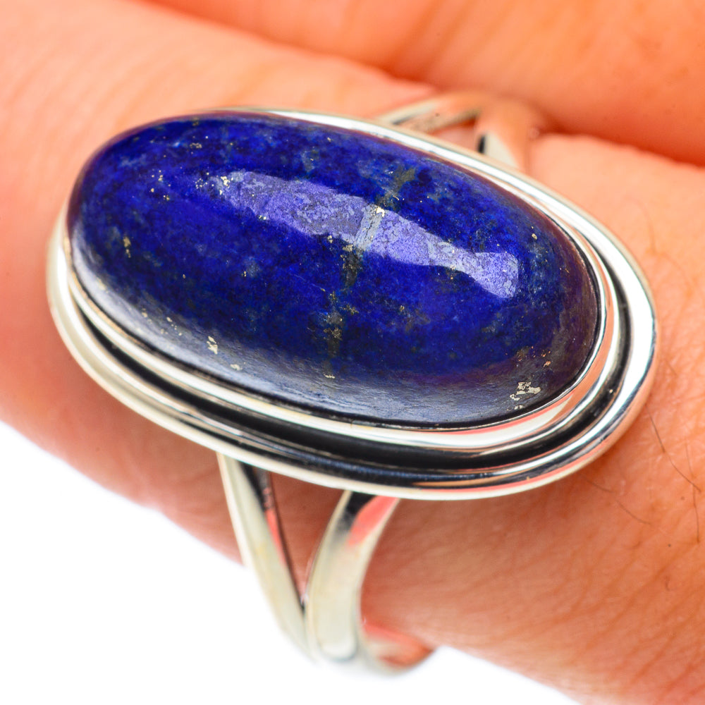 Lapis Lazuli Rings handcrafted by Anasilvercos - RING65211