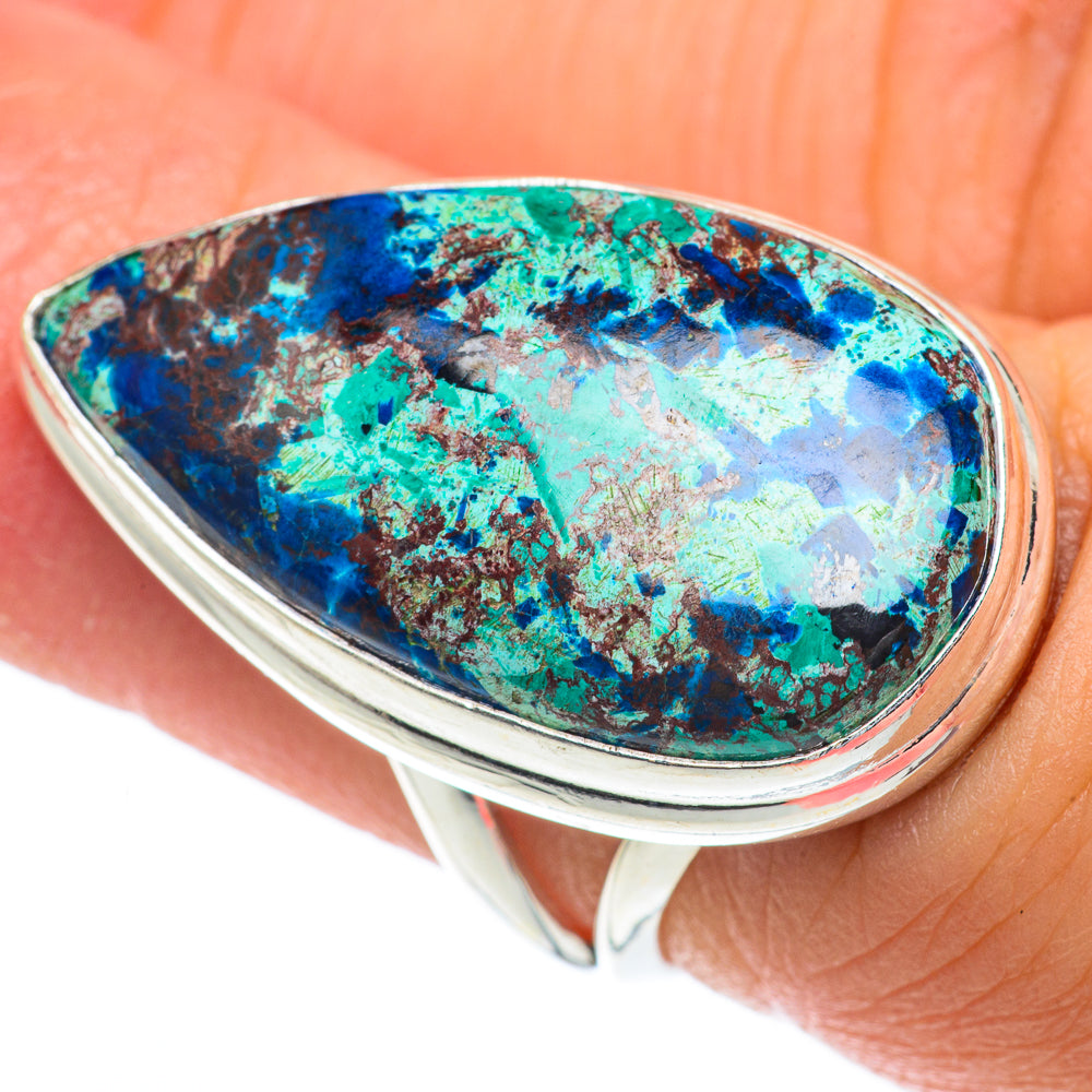 Shattuckite Rings handcrafted by Anasilvercos - RING65236