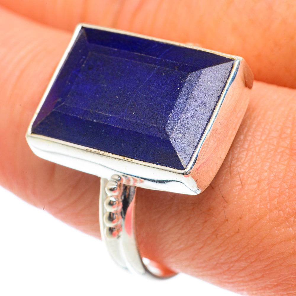 Lapis Lazuli Rings handcrafted by Anasilvercos - RING65263