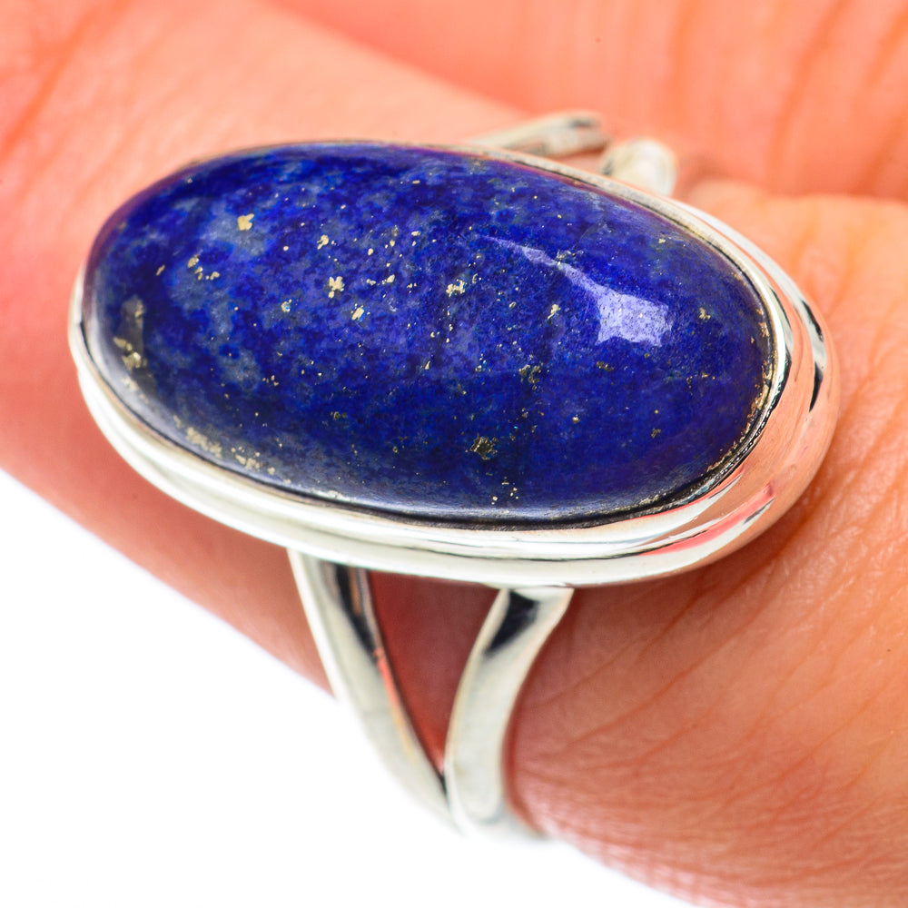 Lapis Lazuli Rings handcrafted by Anasilvercos - RING65283