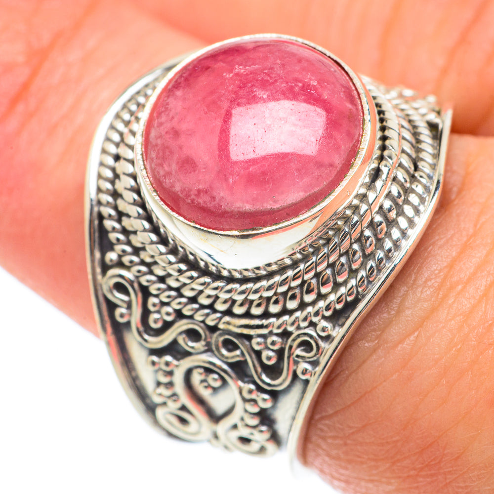 Rhodochrosite Rings handcrafted by Anasilvercos - RING65294