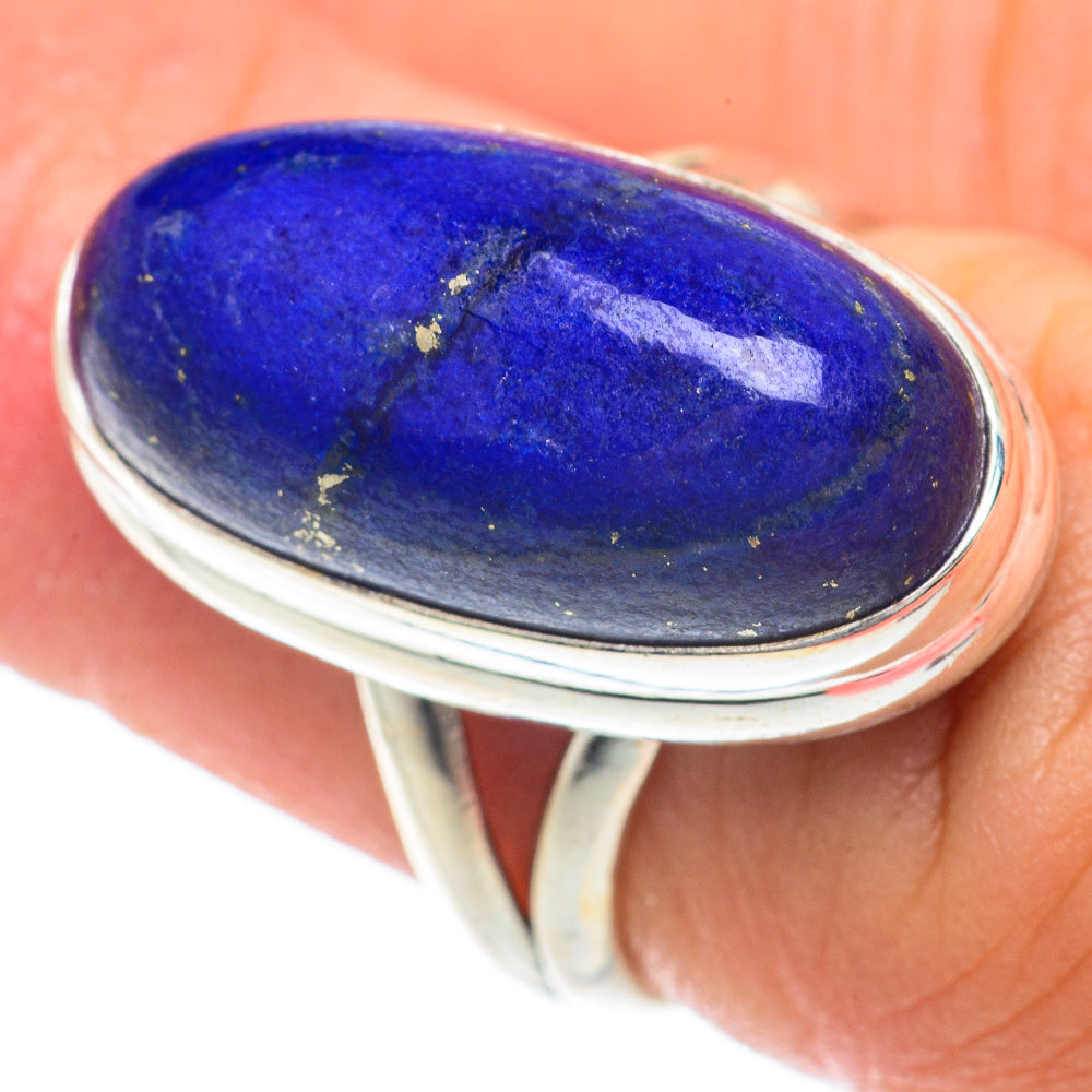 Lapis Lazuli Rings handcrafted by Anasilvercos - RING65307