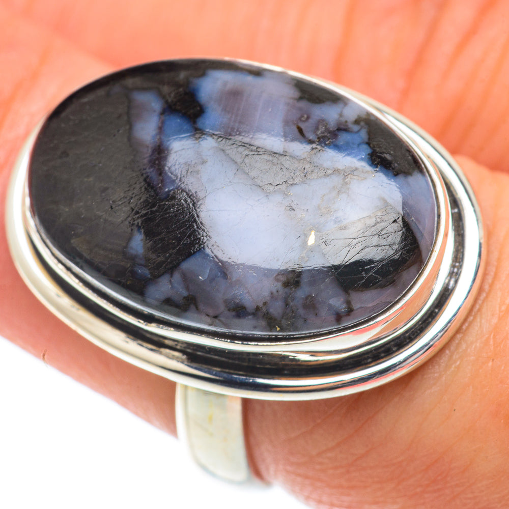 Gabbro Stone Rings handcrafted by Anasilvercos - RING65320