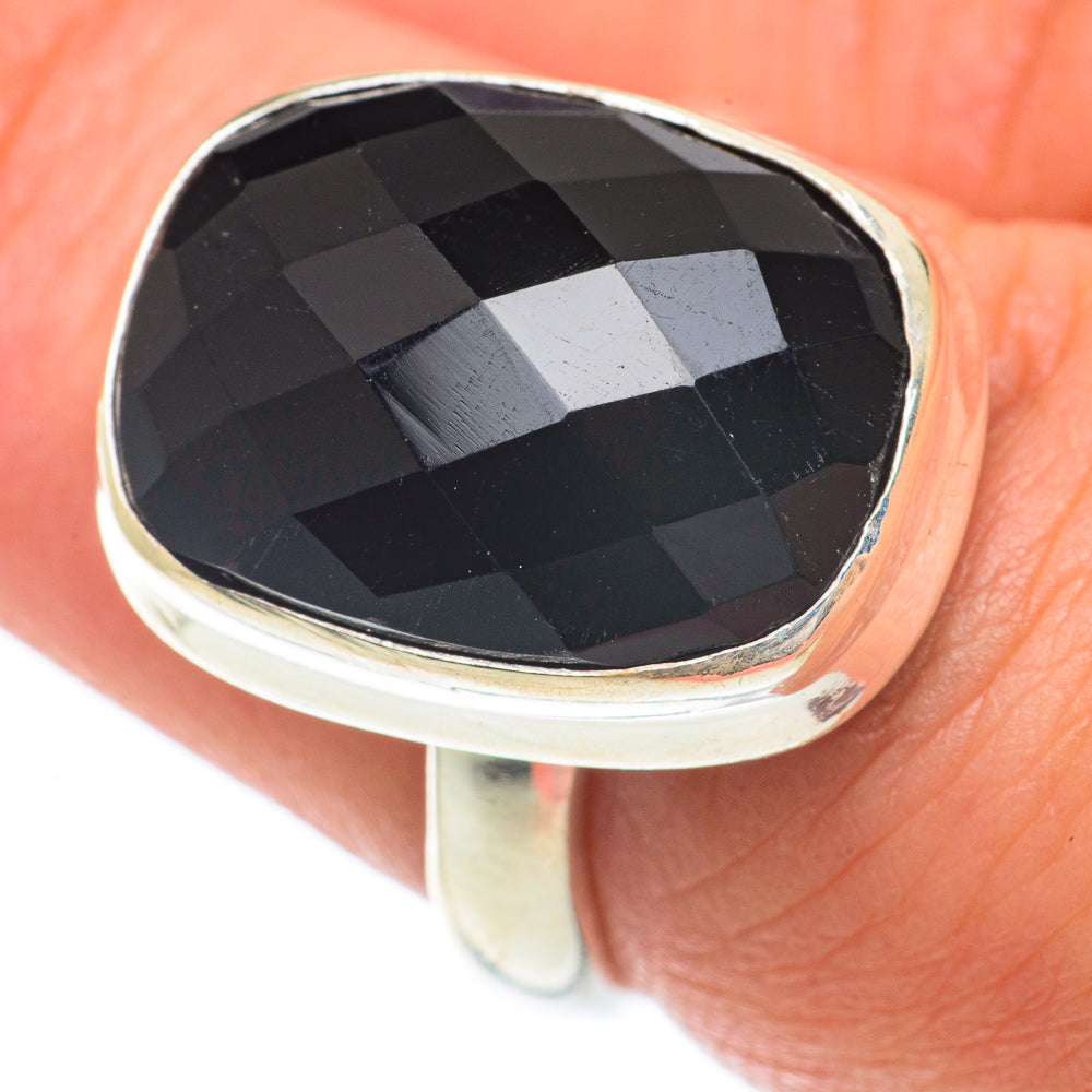 Black Onyx Rings handcrafted by Anasilvercos - RING65321