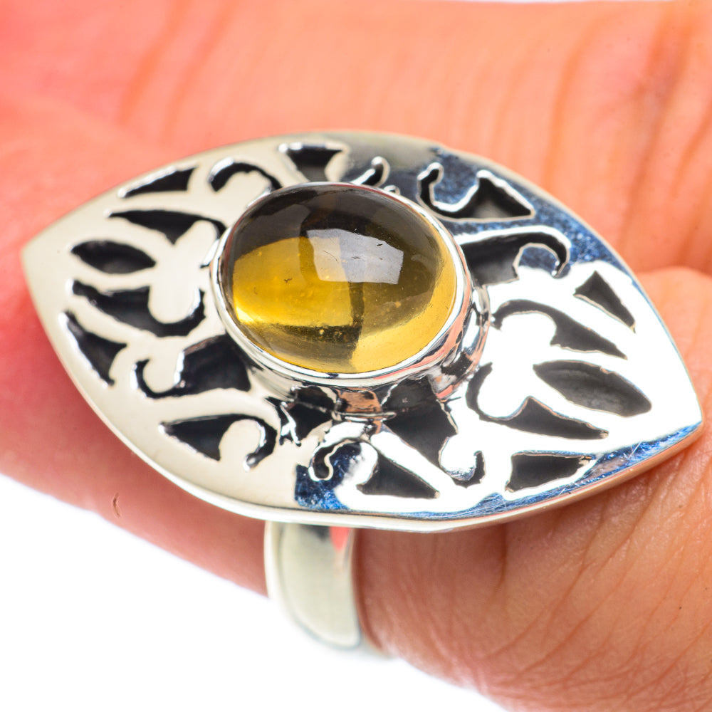 Citrine Rings handcrafted by Anasilvercos - RING65335