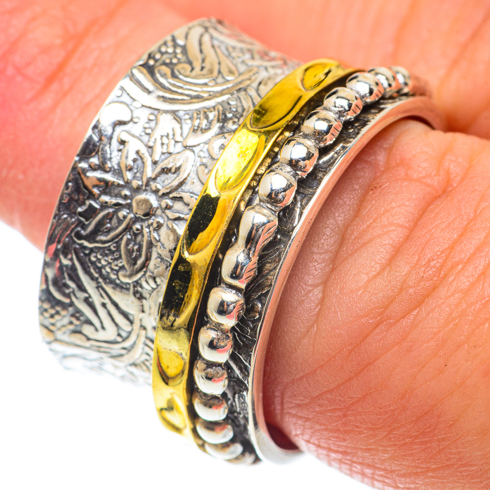 Meditation Spinner Rings handcrafted by Anasilvercos - RING65340