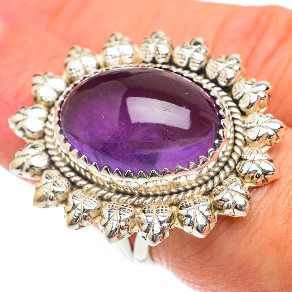 Amethyst Rings handcrafted by Anasilvercos - RING65357