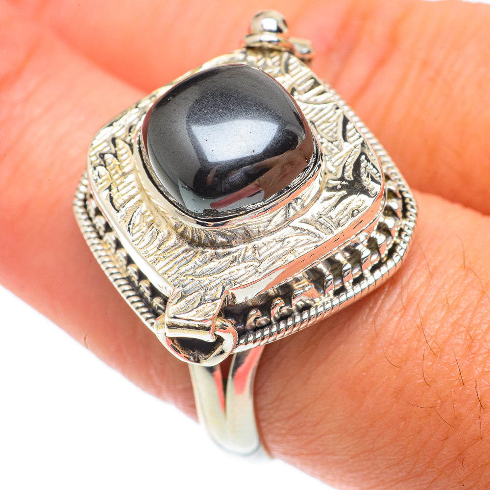Hematite Rings handcrafted by Anasilvercos - RING65370