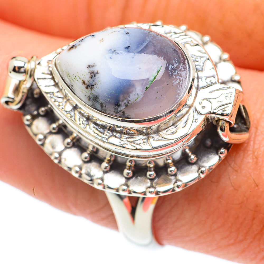 Rainbow Moonstone Rings handcrafted by Anasilvercos - RING65397
