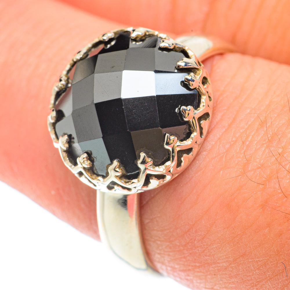 Hematite Rings handcrafted by Anasilvercos - RING65433