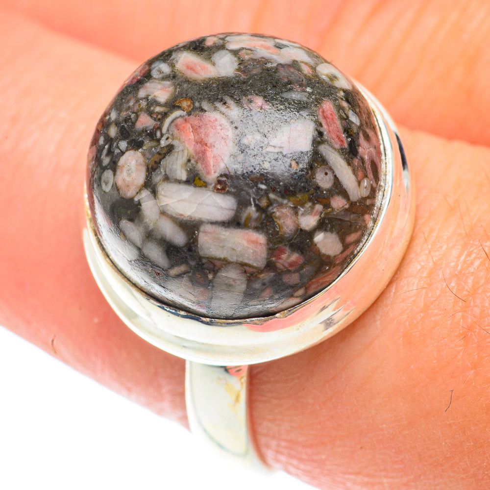Crinoid Fossil Rings handcrafted by Anasilvercos - RING65440