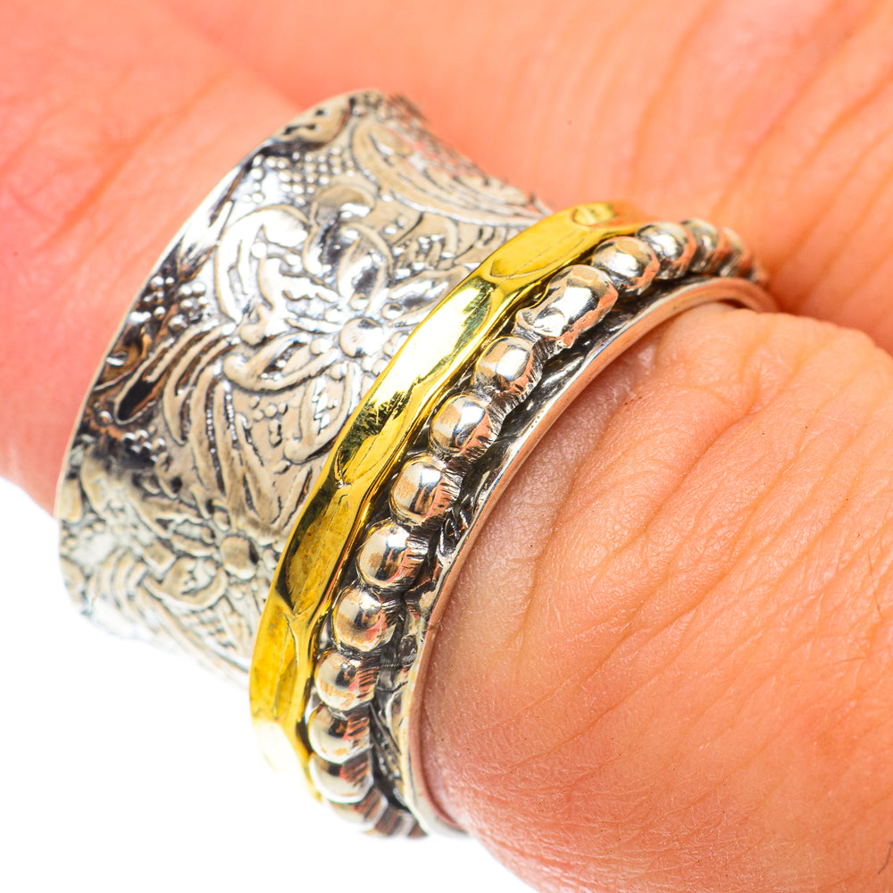 Meditation Spinner Rings handcrafted by Anasilvercos - RING65447