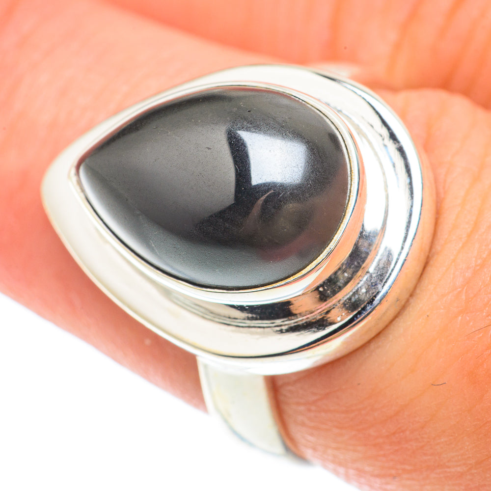 Hematite Rings handcrafted by Anasilvercos - RING65459