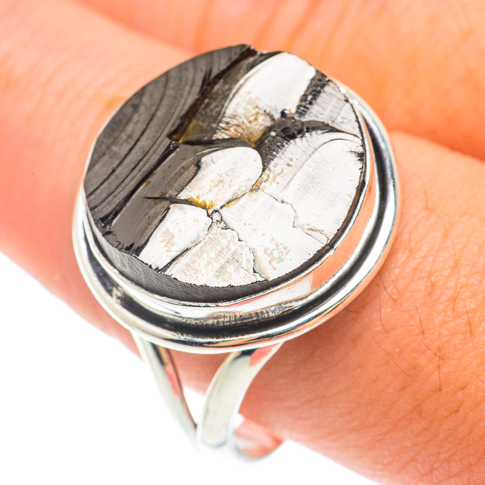 Shungite Rings handcrafted by Anasilvercos - RING65502