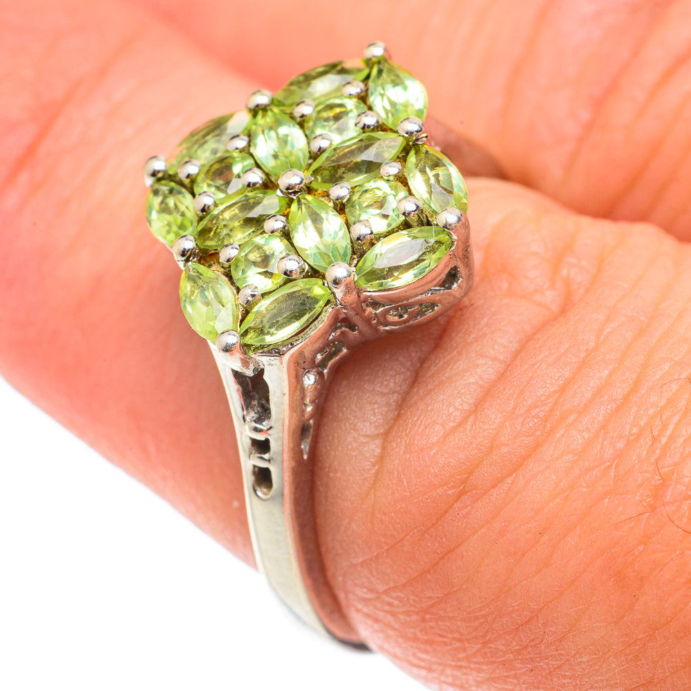 Peridot Rings handcrafted by Anasilvercos - RING65514