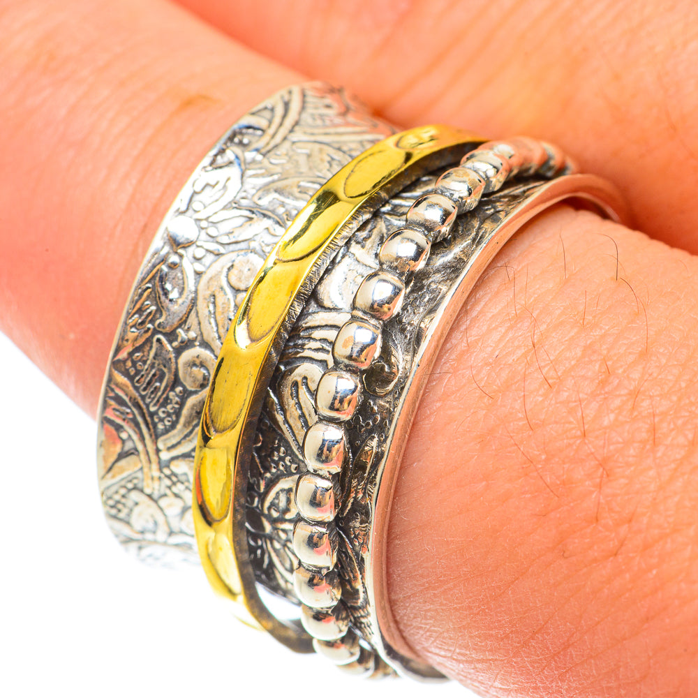 Meditation Spinner Rings handcrafted by Anasilvercos - RING65543