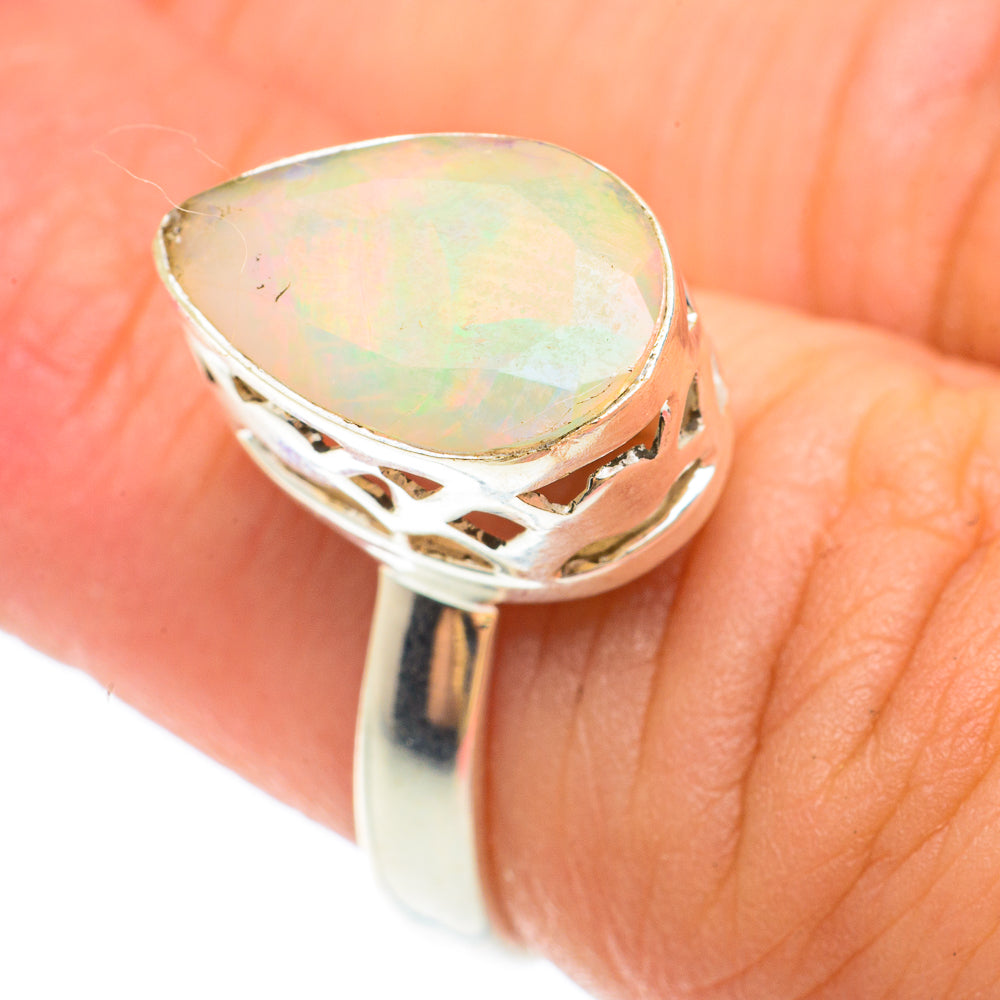 Ethiopian Opal Rings handcrafted by Anasilvercos - RING65568