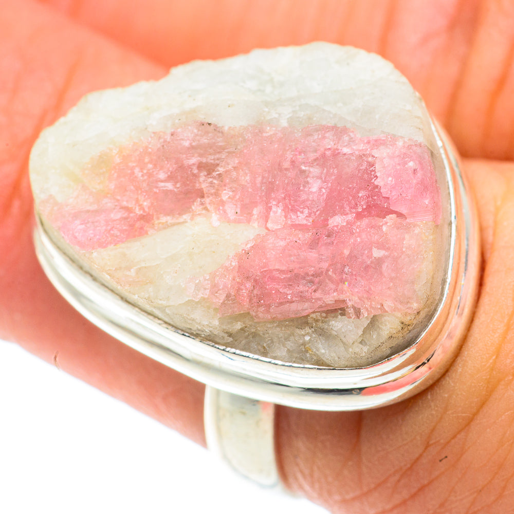 Cobalto Calcite Druzy Rings handcrafted by Anasilvercos - RING65583