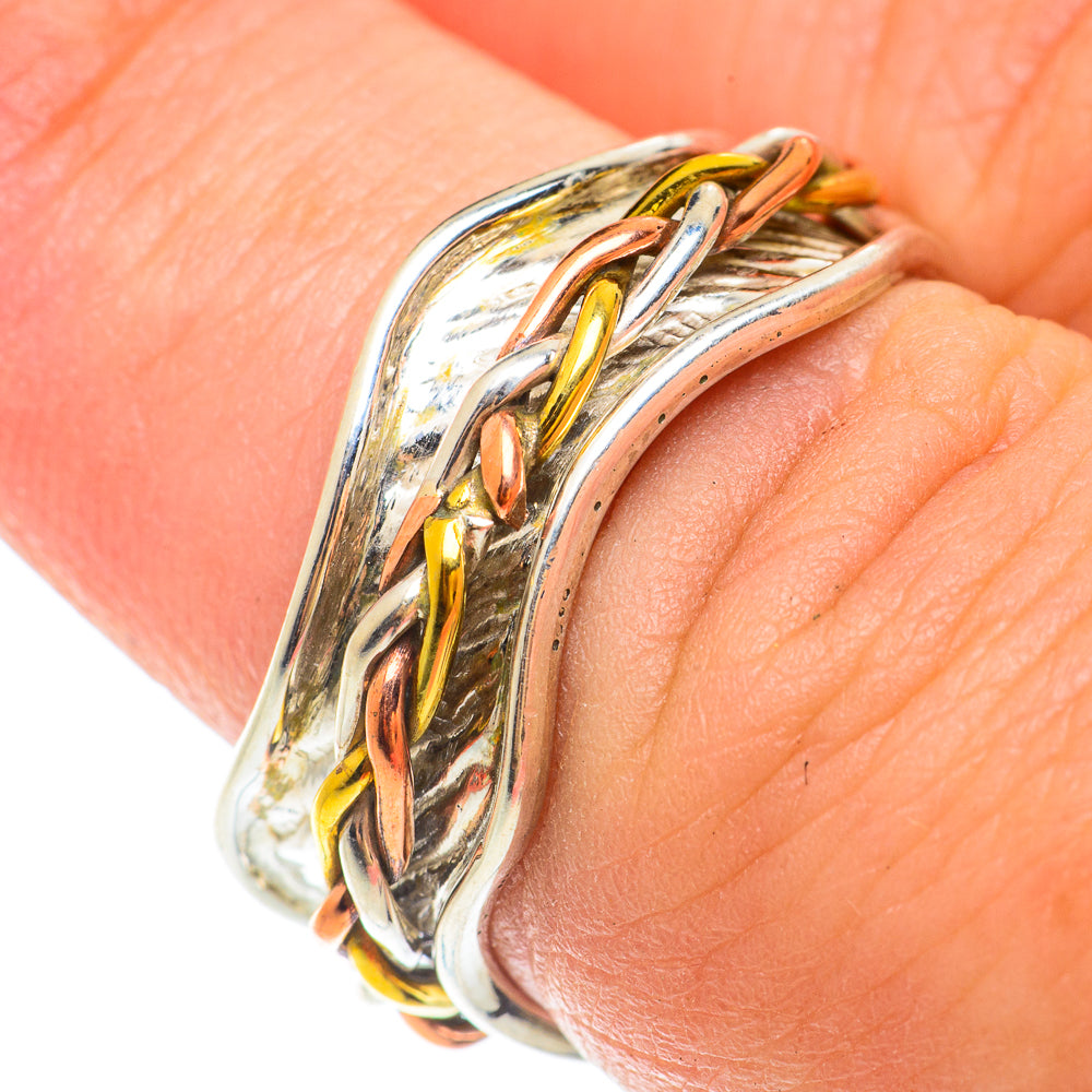 Meditation Spinner Rings handcrafted by Anasilvercos - RING65587