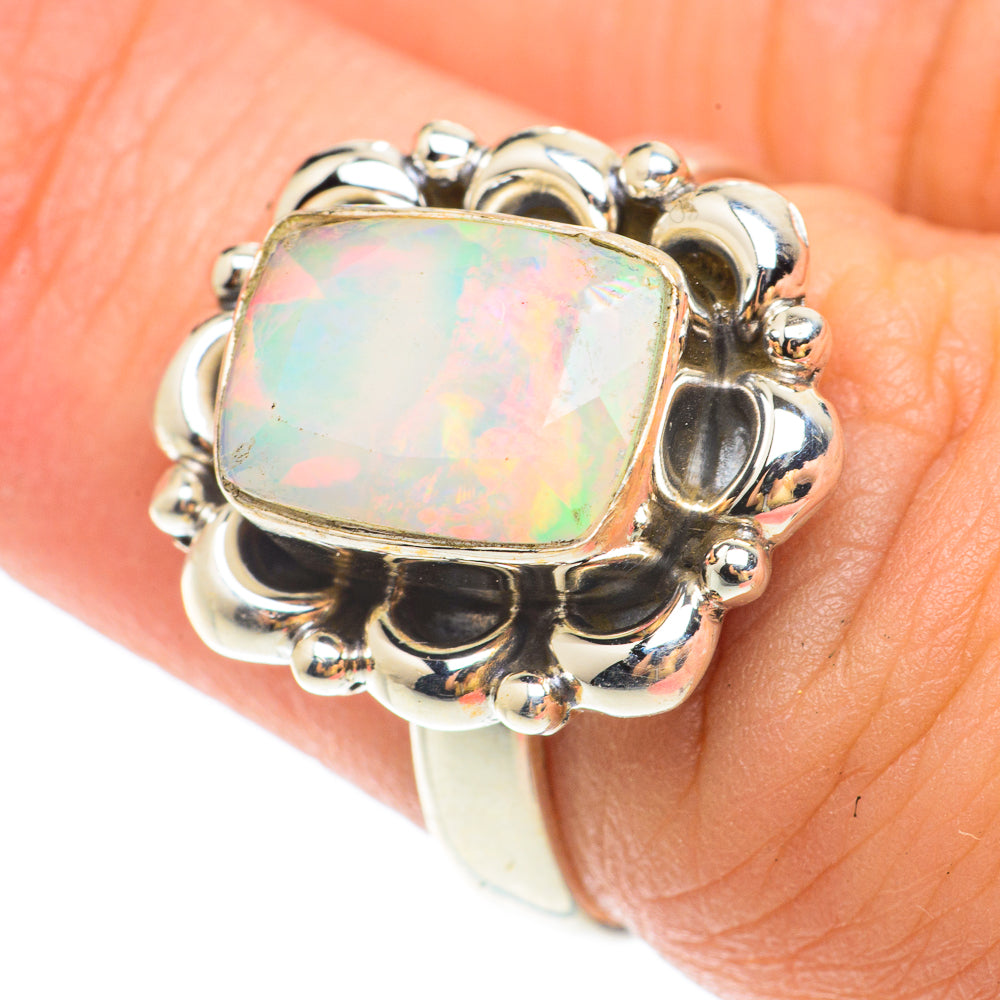 Ethiopian Opal Rings handcrafted by Anasilvercos - RING65590
