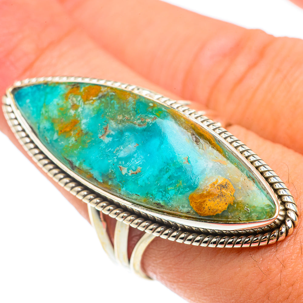 Peruvian Opal Rings handcrafted by Anasilvercos - RING65650